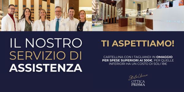 ottica prisma - servizio di assistenza